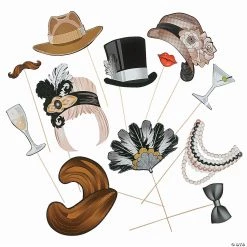 1920s Photo Stick Props- 12 Pc.