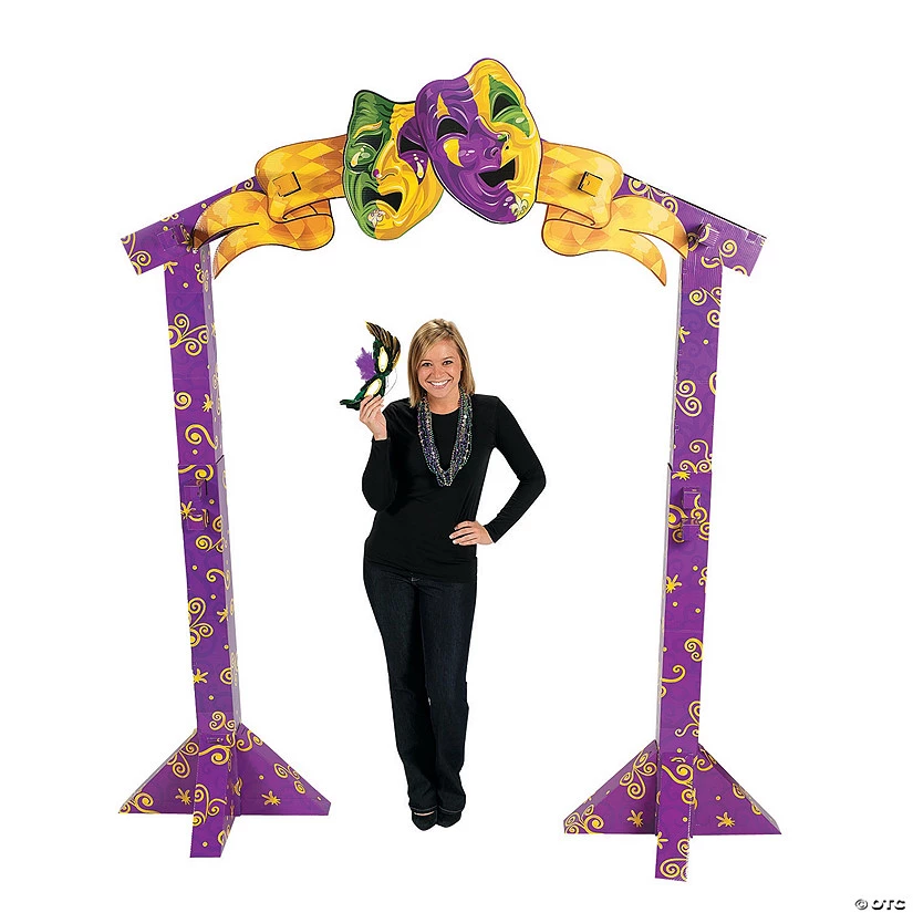 3D Bourbon Street Mardi Gras Archway 3 3D Bourbon Street Mardi Gras Archway
