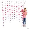 3D Butterfly Ombre Curtain Backdrop