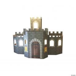 3D Castle Cardboard Stand-Up Playhouse