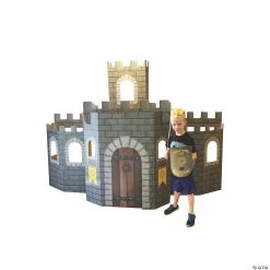 3D Castle Cardboard Stand-Up Playhouse 7 3D Castle Cardboard Stand-Up Playhouse -DIY Photo Booth Sales Shop 3d castle cardboard stand up playhouse13960080 a02