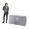 3D Concrete Barricade Cardboard Stand-Up