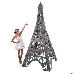 3D Eiffel Tower Cardboard Stand-Up