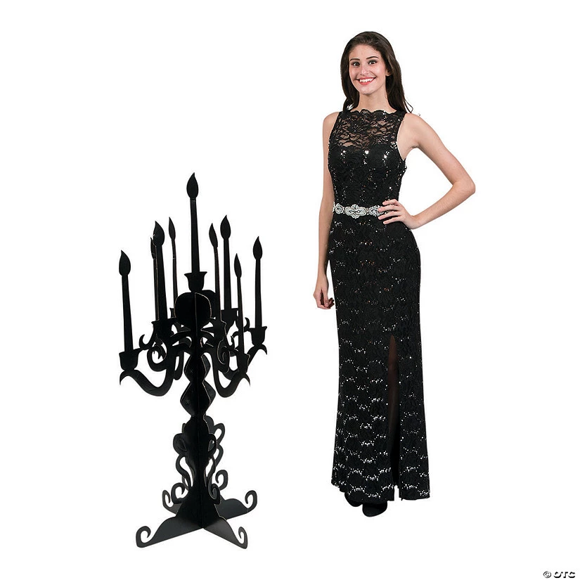 3D Masquerade Ball Candelabra Stand-Up 3 3D Masquerade Ball Candelabra Stand-Up