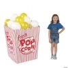 3D Popcorn Box Cardboard Stand-Up -DIY Photo Booth Sales Shop 3d popcorn box cardboard stand up13802681