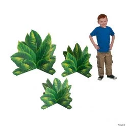3D Tropical Plant Stand-Ups - 3 Pc.