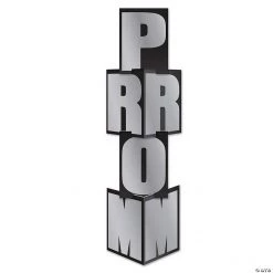 45" Prom Column Cardboard Stand-Up - 4 Pc.