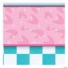 50s Soda Shop Backdrop Banner