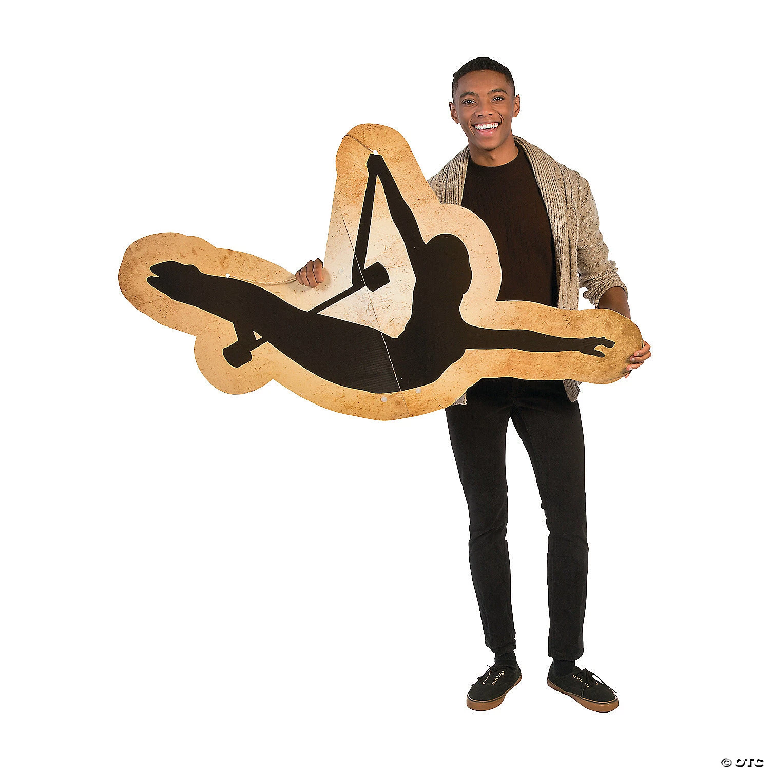 6 Ft. Vintage Circus Acrobat Ceiling Decorations - 2 Pc. 4 6 Ft. Vintage Circus Acrobat Ceiling Decorations - 2 Pc. - Image 2