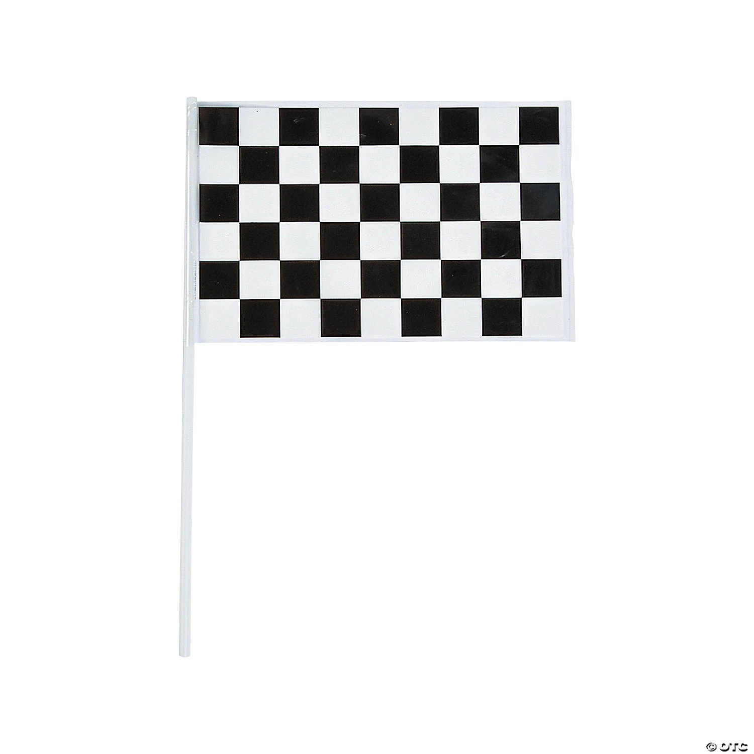 6" x 4" Bulk Small Plastic Black & White Checkered Flags - 72 Pc. 3 6" x 4" Bulk Small Plastic Black & White Checkered Flags - 72 Pc.