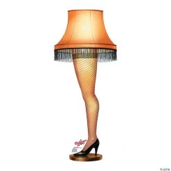 A Christmas Story Leg Lamp Life-Size Cardboard Stand-Up