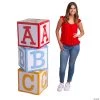 ABC Baby Blocks Cardboard Stand-Up -DIY Photo Booth Sales Shop abc baby blocks cardboard stand up13970997