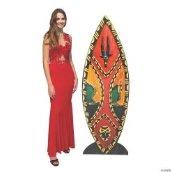 African Safari Mask Cardboard Stand-Ups - 2 Pc.