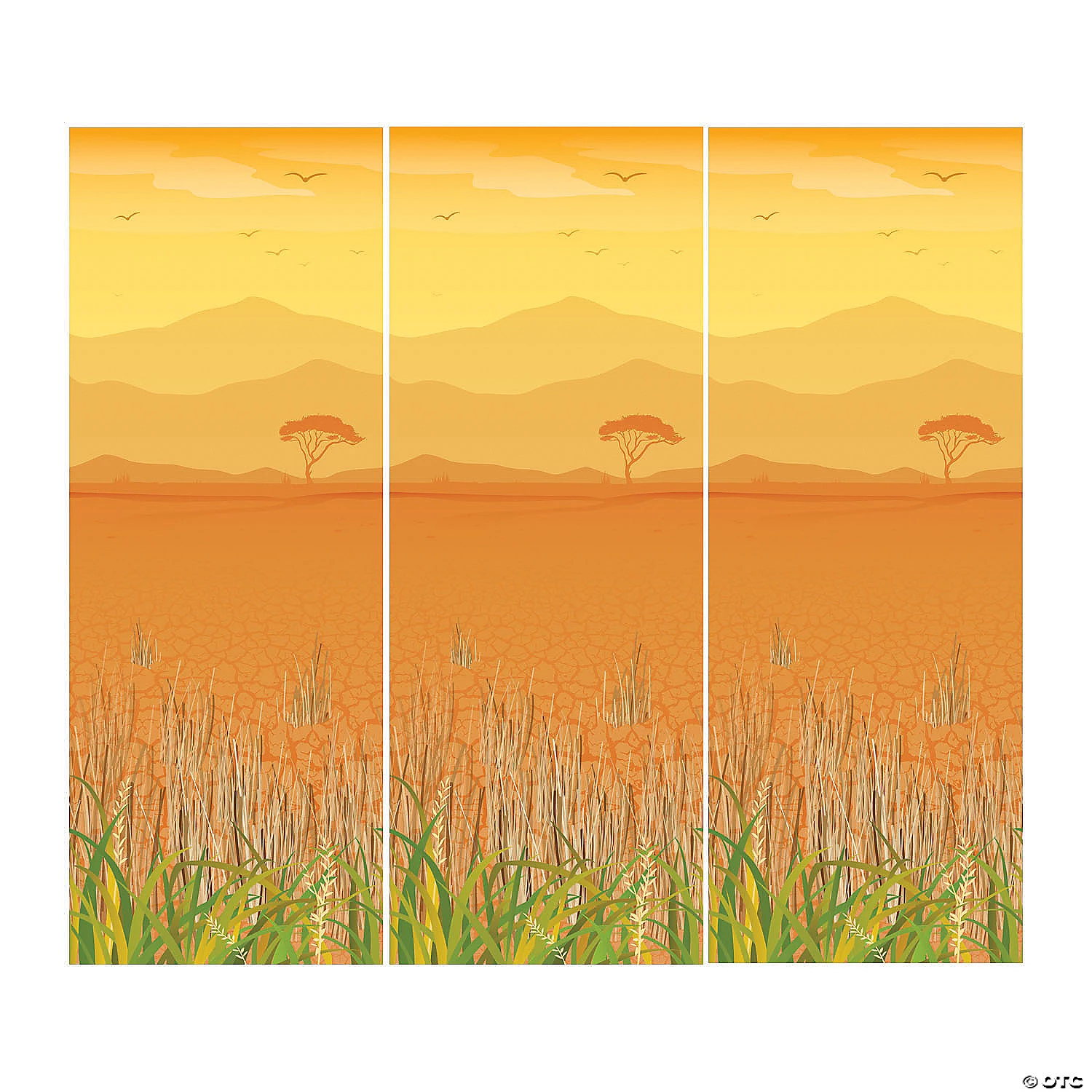African Safari VBS Design-a-Room Backdrop - 3 Pc. 4 African Safari VBS Design-a-Room Backdrop - 3 Pc. - Image 2