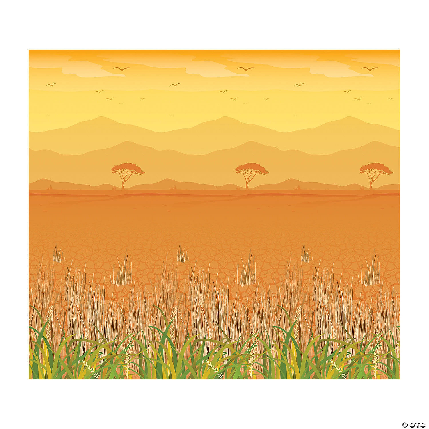 African Safari VBS Design-a-Room Backdrop - 3 Pc. 3 African Safari VBS Design-a-Room Backdrop - 3 Pc.