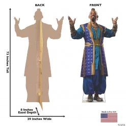 Aladdin™ Live Action Genie Life-Size Cardboard Stand-Up -DIY Photo Booth Sales Shop aladdin live action genie life size cardboard stand up13944934 a02