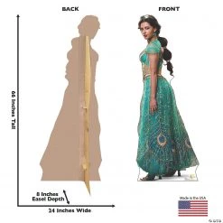 Aladdin™ Live Action Jasmine Life-Size Cardboard Stand-Up 7 Aladdin™ Live Action Jasmine Life-Size Cardboard Stand-Up -DIY Photo Booth Sales Shop aladdin live action jasmine life size cardboard stand up13944932 a02