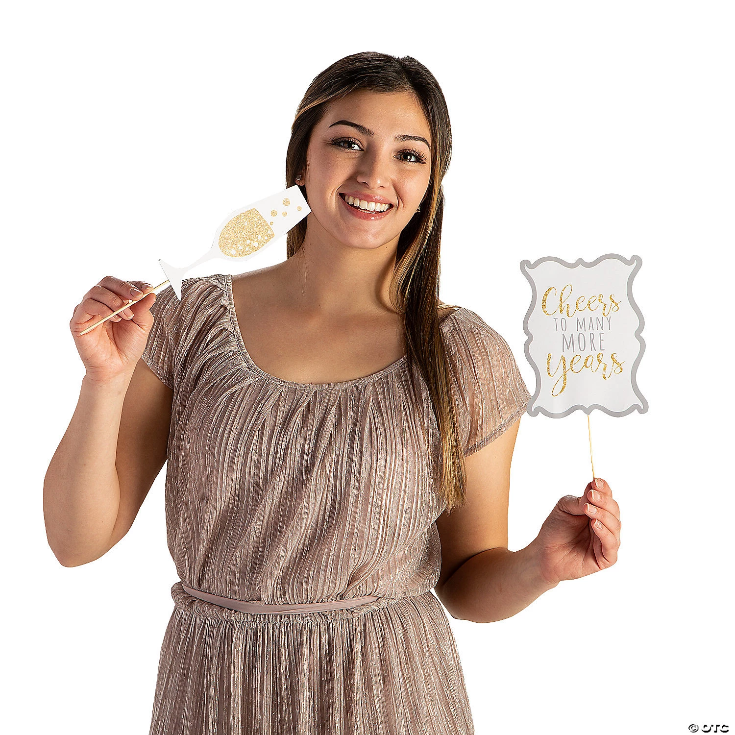 Anniversary Party Photo Stick Props - 12 Pc. 4 Anniversary Party Photo Stick Props - 12 Pc. - Image 2