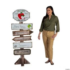 Apple Orchard Directional Sign