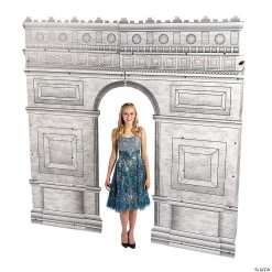 Arc De Triomphe Archway Cardboard Stand-Up