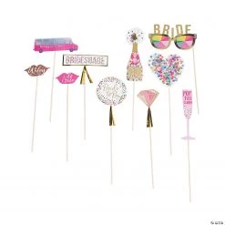 Bachelorette Bash Photo Stick Props - 10 Pc.