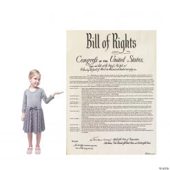 Bill of Rights Lifesize Cardboard Stand-Up