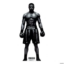 Black & White Adonis Creed 2 Cardboard Stand-Up