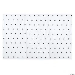 Black & White Triangle Backdrop - 3 Pc.