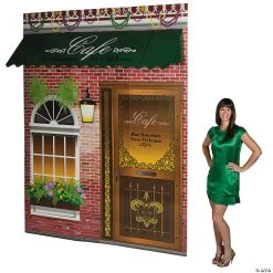 Bourbon Street Storefront Cardboard Stand-Up