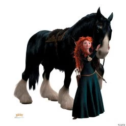 Brave's Merida & Angus Life-Size Cardboard Stand-Up
