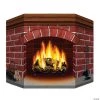 Brick Fireplace Standup -DIY Photo Booth Sales Shop brick fireplace standupbg22030i