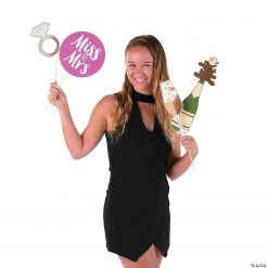 Bridal Shower Photo Stick Props - 12 Pc.
