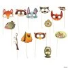 Camping Photo Stick Props - 13 Pc. -DIY Photo Booth Sales Shop camping photo stick props 13 pc 13705957