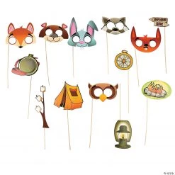 Camping Photo Stick Props - 13 Pc.