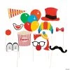 Carnival Photo Stick Props- 12 Pc. -DIY Photo Booth Sales Shop carnival photo stick props 12 pc 13659362