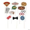 Casino Photo Stick Props- 12 Pc.