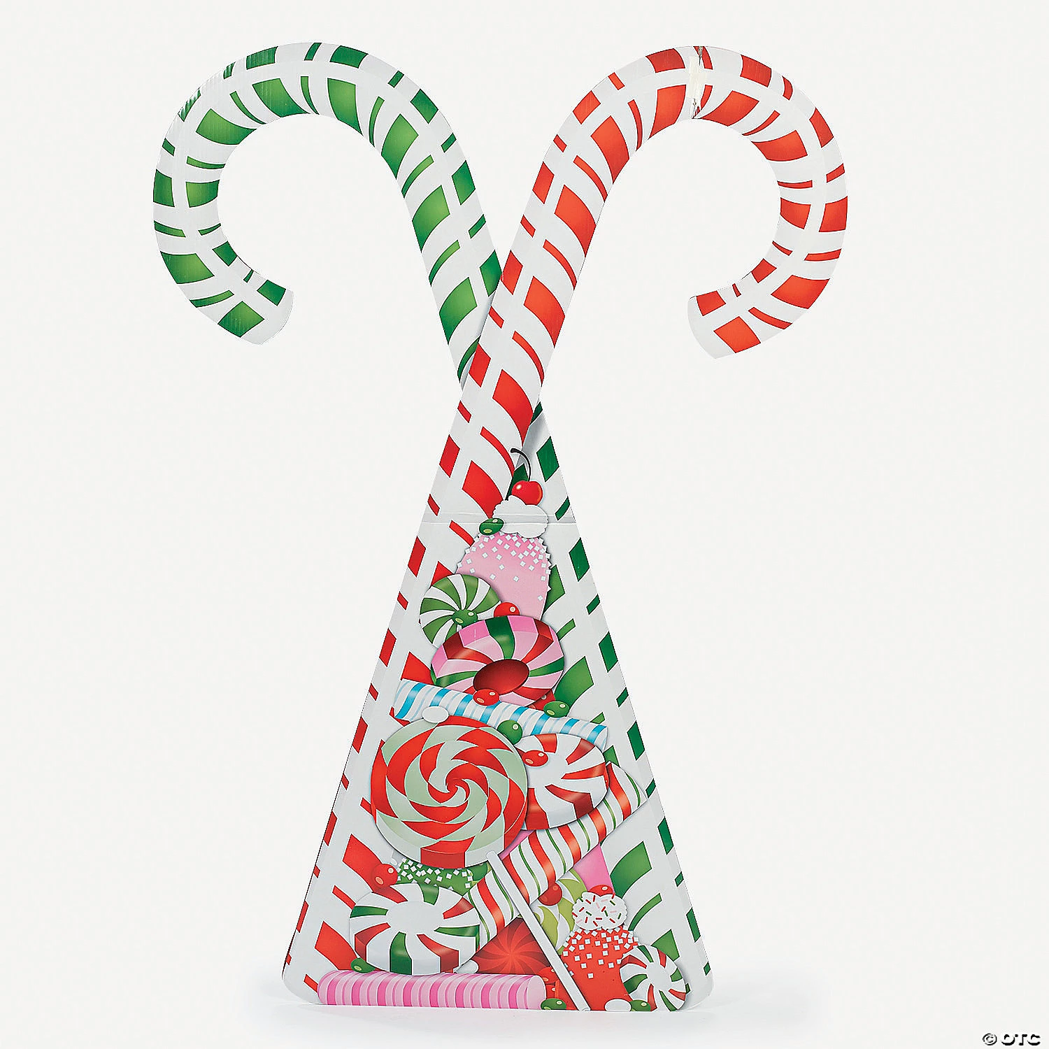 Christmas Candy Cardboard Stand-Up 4 Christmas Candy Cardboard Stand-Up - Image 2