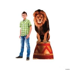 Circus Lion Cardboard Stand-Up
