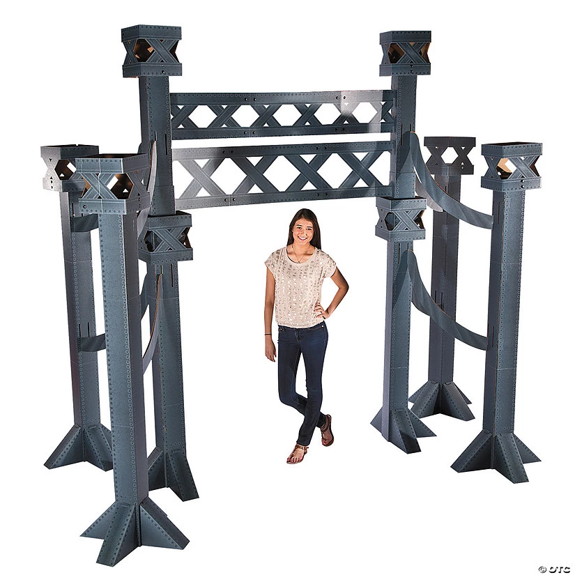 City Bridge Arch Cardboard Stand-Up 3 City Bridge Arch Cardboard Stand-Up