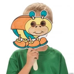 Color Your Own Bug Masks - 12 Pc. 5 Color Your Own Bug Masks - 12 Pc. -DIY Photo Booth Sales Shop color your own bug masks 12 pc 48 8615 a02