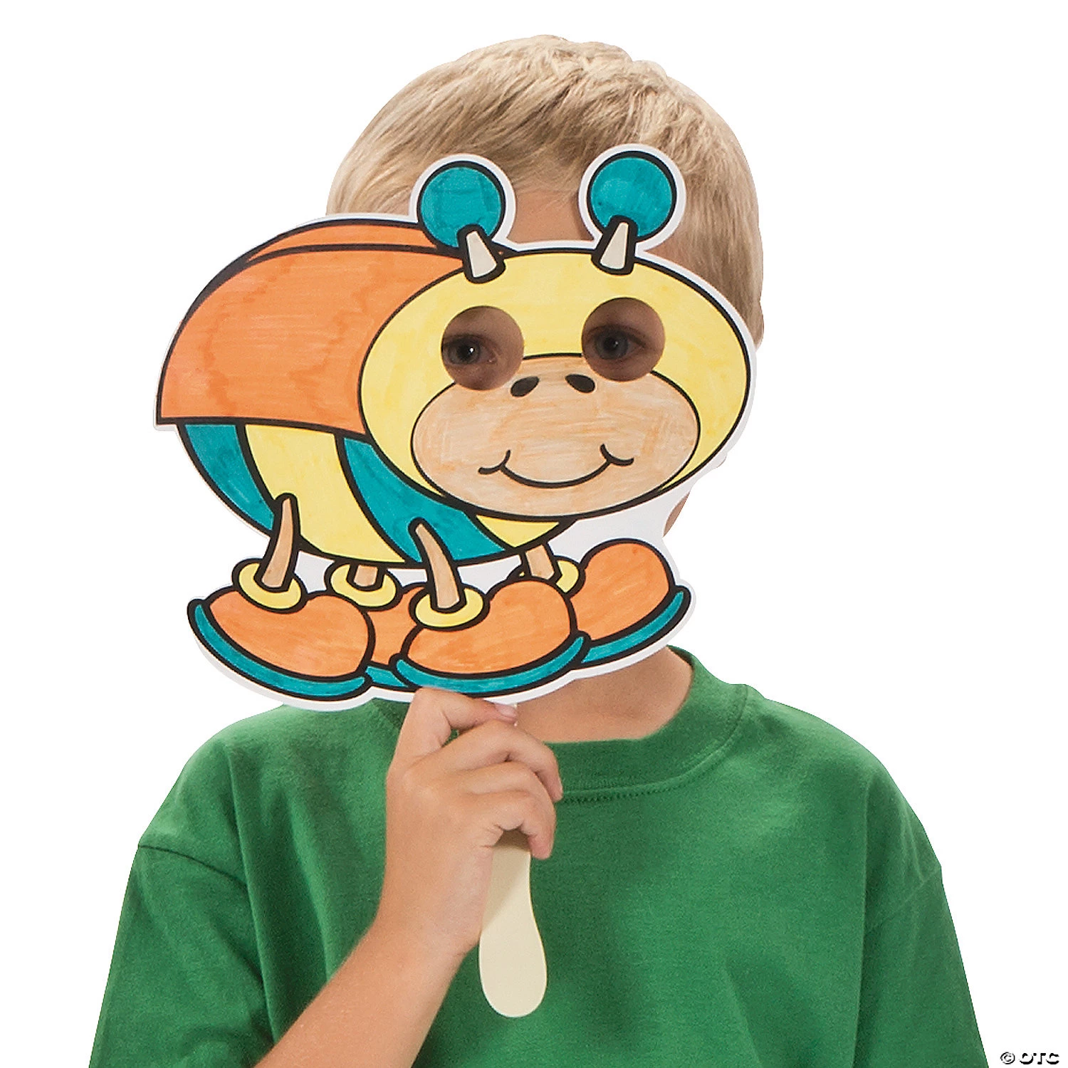 Color Your Own Bug Masks - 12 Pc. 4 Color Your Own Bug Masks - 12 Pc. - Image 2