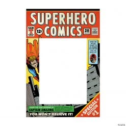 Comic Superhero Photo Booth Frame 6 Comic Superhero Photo Booth Frame -DIY Photo Booth Sales Shop comic superhero photo booth frame13933691 1