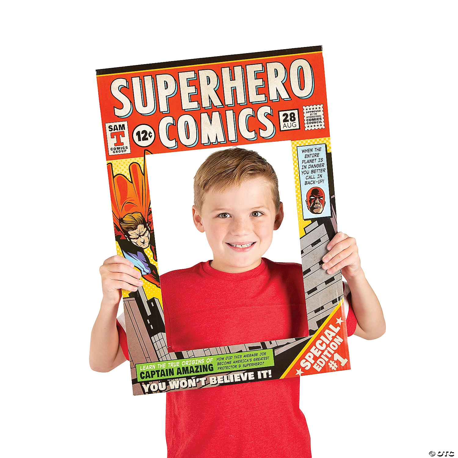 Comic Superhero Photo Booth Frame 5 Comic Superhero Photo Booth Frame - Image 3