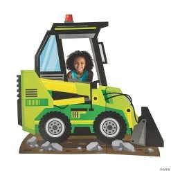 Construction Truck Cardboard Stand-Up