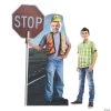Construction VBS Worker Stand-In Cardboard Stand-Up