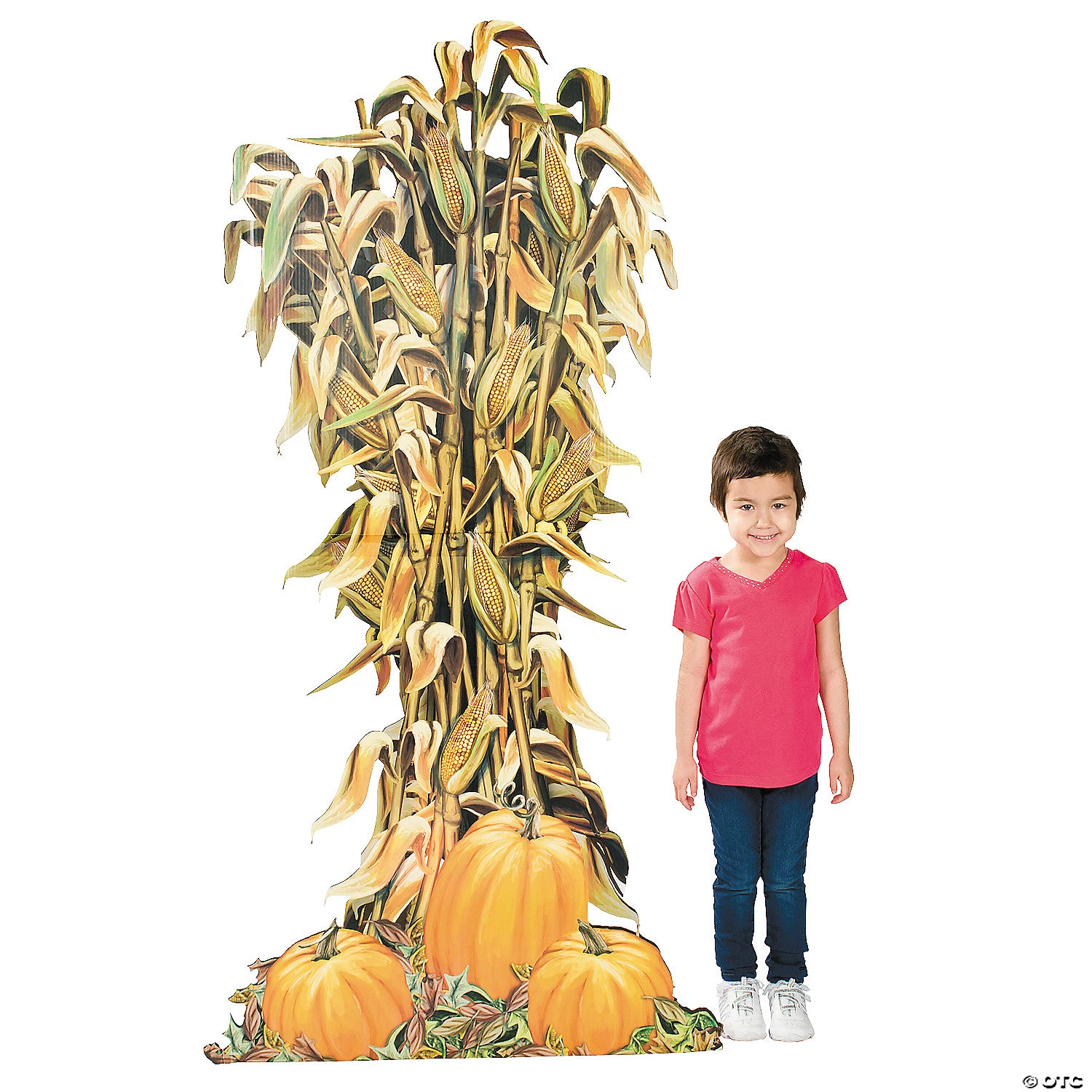 Corn Stalk Cardboard Stand-Up 3 Corn Stalk Cardboard Stand-Up