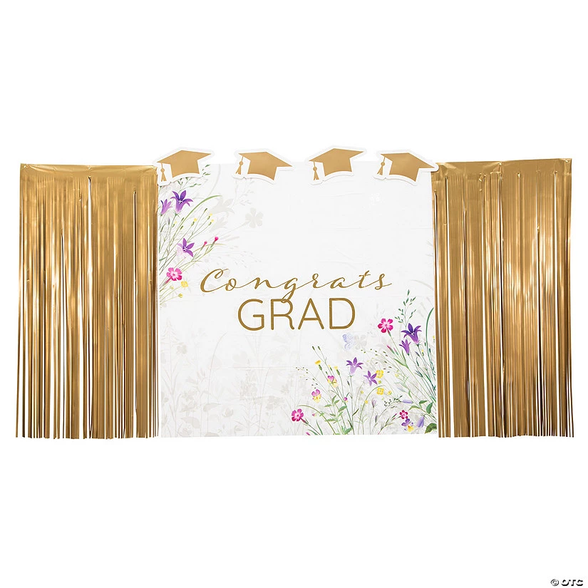 Cottagecore Grad Backdrop Decorating Kit - 7 Pc. 3 Cottagecore Grad Backdrop Decorating Kit - 7 Pc.