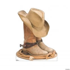 Cowboy Boots Cardboard Stand-Up