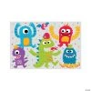 Cute Monster Backdrop - 3 Pc.