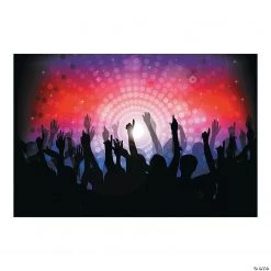 Dance Party Backdrop Banner - 3 Pc.